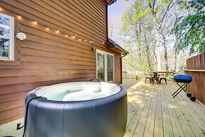 Peaceful Candler Cabin w/ Private Hot Tub!