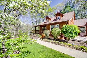 Peaceful Candler Cabin w/ Private Hot Tub!