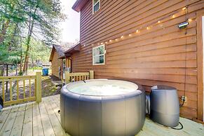 Peaceful Candler Cabin w/ Private Hot Tub!