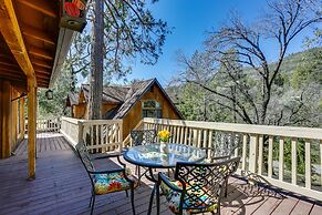 9 Mi to Bass Lake: Cabin w/ Fire Pit in Wishon!