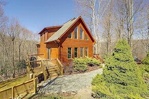 Deck + Scenic Views: Beech Mountain Cabin