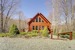 Deck + Scenic Views: Beech Mountain Cabin