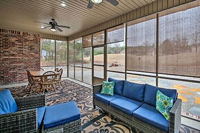 Spacious Golf Course Getaway in Hot Springs!