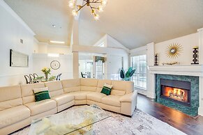 Rowlett Escape w/ Fire Pit & Lake Views