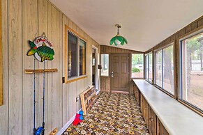 Show Low Cabin w/ Fire Pit: Near Hiking!