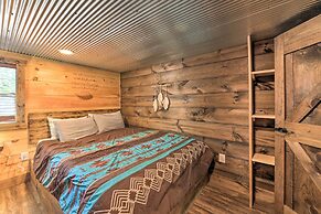 Rustic Dog-friendly Cabin w/ Deck & Fire Pit!