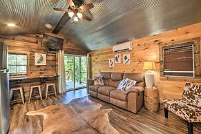 Rustic Dog-friendly Cabin w/ Deck & Fire Pit!