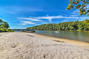 Rustic Dog-friendly Cabin w/ Deck & Fire Pit!