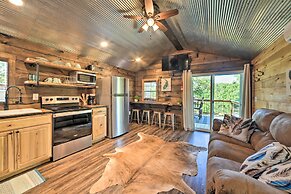 Rustic Dog-friendly Cabin w/ Deck & Fire Pit!