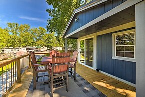 Rustic Dog-friendly Cabin w/ Deck & Fire Pit!
