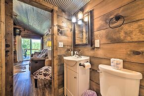 Rustic Dog-friendly Cabin w/ Deck & Fire Pit!