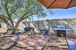 Sunny Phoenix Home w/ Pool + Backyard Oasis!
