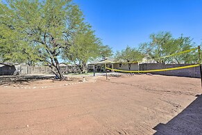 Sunny Phoenix Home w/ Pool + Backyard Oasis!