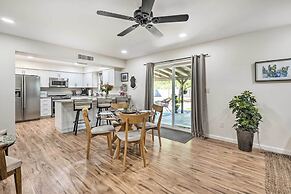 Sunny Phoenix Home w/ Pool + Backyard Oasis!