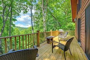 Mountain-view Robbinsville Cabin w/ Hot Tub!
