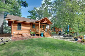 Lakefront Cabin w/ Private Dock & Fire Pit!