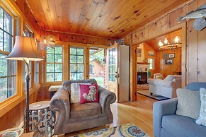 Lakefront Cabin w/ Private Dock & Fire Pit!