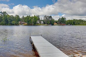 Lakefront Cabin w/ Private Dock & Fire Pit!