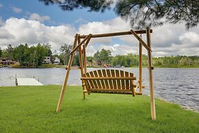 Lakefront Cabin w/ Private Dock & Fire Pit!