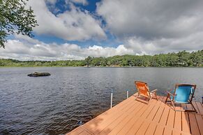 Lakefront Cabin w/ Private Dock & Fire Pit!