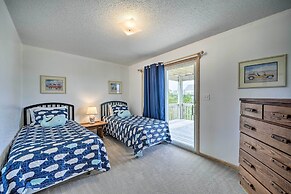 Avon Home on the Channel w/ Hot Tub & Deck!