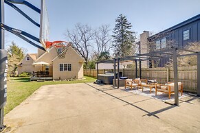 Lovely Kalamazoo River Home w/ Dock & Hot Tub