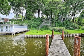 Lovely Kalamazoo River Home w/ Dock & Hot Tub