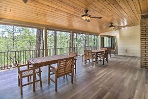 Game Room & Wooded Views: Pinetop Cabin!