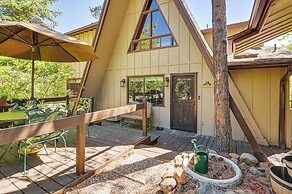 A-frame Munds Park Retreat: 35 Miles to Snowbowl