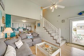 Topsail Beach Vacation Rental: Steps to Shore!
