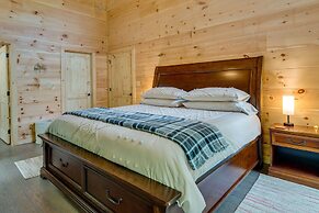 Furnished Deck & Fire Pit: Serene Marshall Cabin!