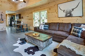 Furnished Deck & Fire Pit: Serene Marshall Cabin!