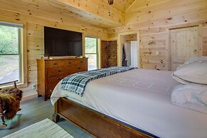 Furnished Deck & Fire Pit: Serene Marshall Cabin!