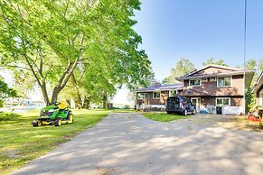 Riverfront Sault Ste Marie Home w/ Dock!
