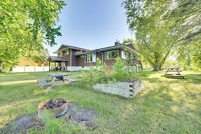 Riverfront Sault Ste Marie Home w/ Dock!