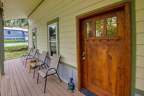 Downtown Bonners Ferry Home w/ Covered Porch!