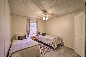 Deck + 2 Fire Pits: Riverfront Spruce Pine Rental!