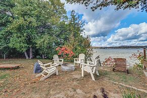 Waterfront Suttons Bay Cottage w/ Fire Pit!