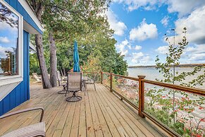 Waterfront Suttons Bay Cottage w/ Fire Pit!