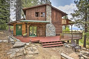 Peaceful Cabin w/ Mtn + River Views, Fire Pit