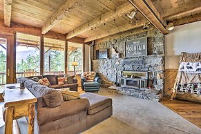 Peaceful Cabin w/ Mtn + River Views, Fire Pit