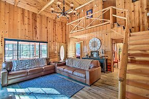 Furnished Patio & Fire Pit: Pinetop Cabin!
