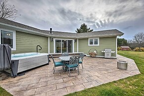 Modern Marlinton Home w/ Hot Tub & Mtn Views!