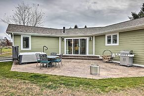 Modern Marlinton Home w/ Hot Tub & Mtn Views!