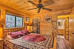 Southwestern Heber Cabin w/ Deck & Hot Tub!
