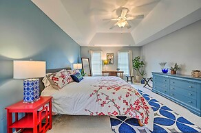 Tranquil Greensboro Home w/ Fire Pit!