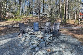 Modern Riverfront Cabin: Poconos Woodland Escape