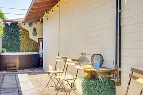 2 Mi to Asu: Studio w/ Private Hot Tub in Tempe