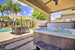 Pool, Hot Tub & Patio: Mesa Oasis Desert Getaway