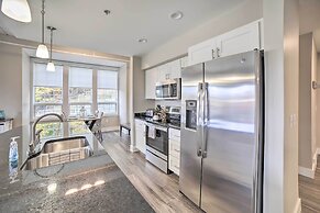 Luxe Manistee Condo w/ Balcony & River Views!